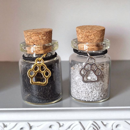 Memorial bottle - Gold and Silver 